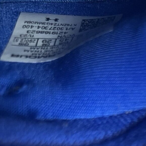 Under Armour Highlight 2 MC Knit Men's Football Cleats Royal Size 11 3027304-400 - Picture 10 of 10